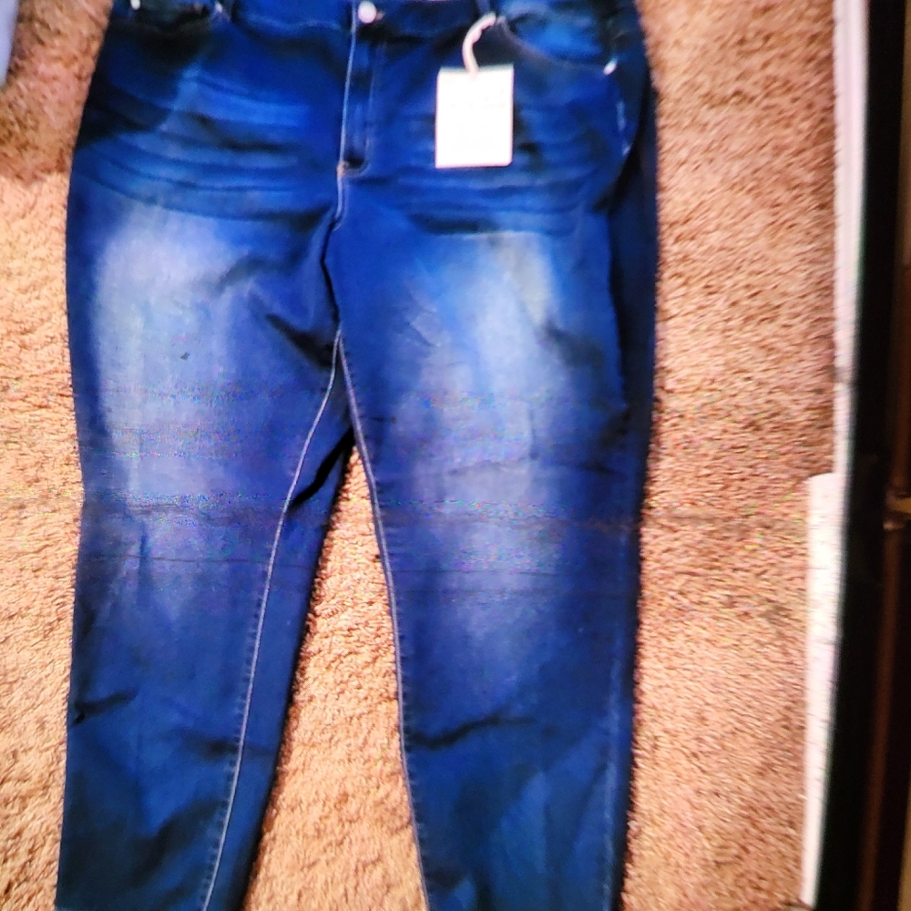 New cato plus size capri jeans
